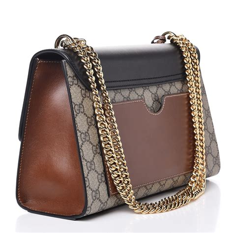 gucci medium padlock leather shoulder bag|genuine Gucci padlock bag.